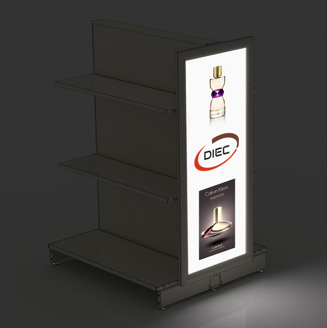 Cabecera góndola iluminada Diec